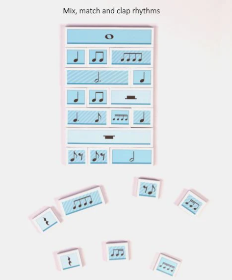 Wilbecks Match-Up Magnets - Note Values & Rhythms