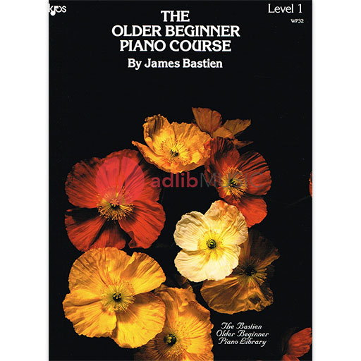 The Older Beginner Piano Course Level 1 - James Bastien - Piano Neil A. Kjos Music Company