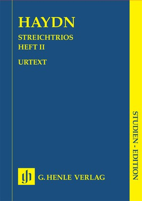 String Trios Vol. 2 - Study Score - Joseph Haydn - G. Henle Verlag Study Score Score