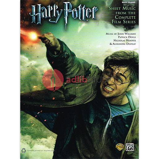 Harry Potter Movies (Complete Film Series) - Easy Piano arranged by Dan Coates Alfred Music 39075