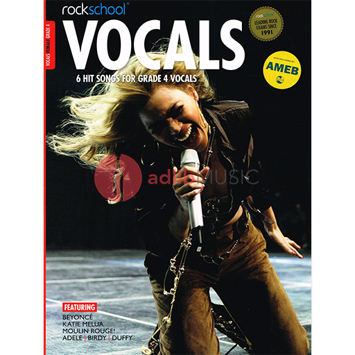 Rockschool Vocals - Grade 4 Female - 2014-2020 - Vocal Rock School Limited Sftcvr/Online Audio