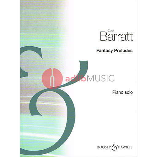 Fantasy Preludes - Barreatt - Piano Solo - Boosey & Hawkes