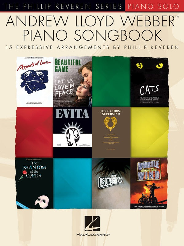 Andrew Lloyd Webber Piano Songbook Arr. Phillip Keveren  - Piano Solo- Hal Leonard