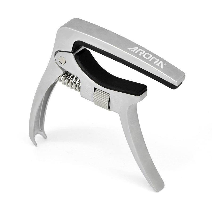 Aroma AC30 Silver Acoustic/Electric Capo