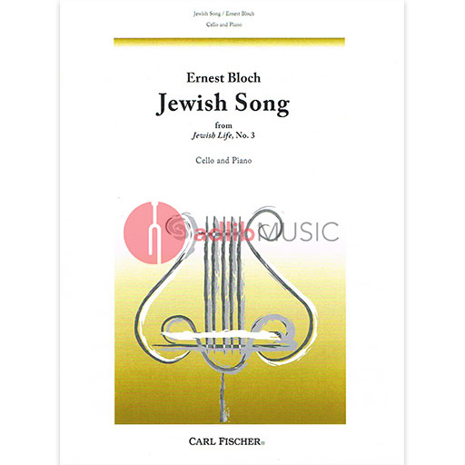 Jewish Song from Jewish Life No 3 Cello/Piano