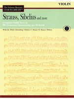 Strauss, Sibelius and More - Volume 9 - The Orchestra Musician's CD-ROM Library - Violin - Various - Violin CD Sheet Music CD-ROM