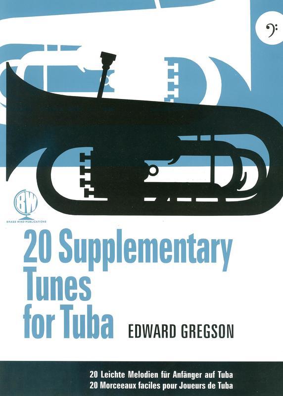 SUPPLEMENTARY TUNES FOR TUBA BASS CLEF - GREGSON - TUBA - BRASSWIND