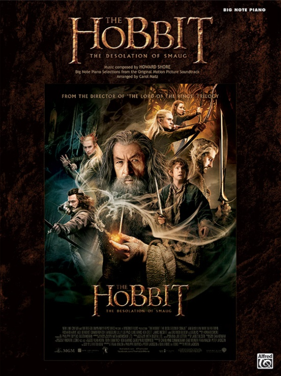 HOBBIT THE DESOLATION OF SMAUG BN - SHORE HOWARD - Alfred Music 42654