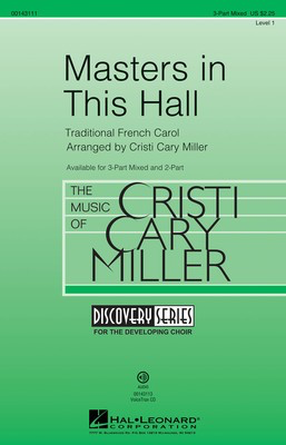 Masters in This Hall - Discovery Level 1 - Cristi Cary Miller Hal Leonard VoiceTrax CD CD