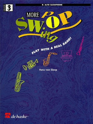 More Swop - Fons Van Gorp - Alto Saxophone De Haske Publications Saxophone Solo /CD