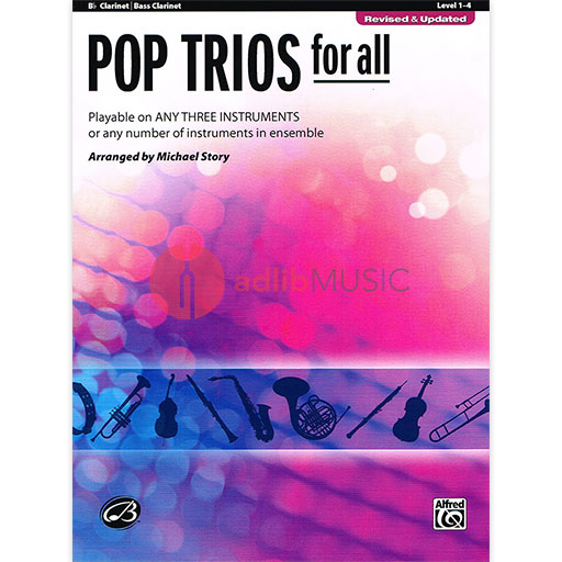 Pop Trios for All - Clarinet Trio by Story Alfred 30699