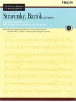 Stravinsky, Bartok and More - Volume 8 - The Orchestra Musician's CD-ROM Library - Violin - Bela Bartok|Igor Stravinsky - Violin Hal Leonard CD-ROM