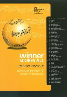 Winner Scores All for Trumpet or Trombone - Piano Accompaniment Only Brasswind BW0138PA