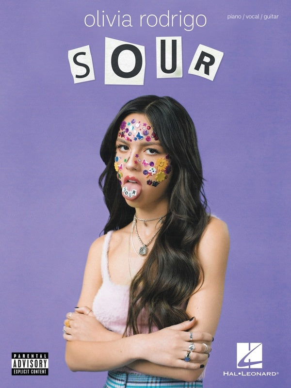 Olivia Rodrigo - Sour - Piano/Vocal/Guitar PVG Hal Leonard 369986