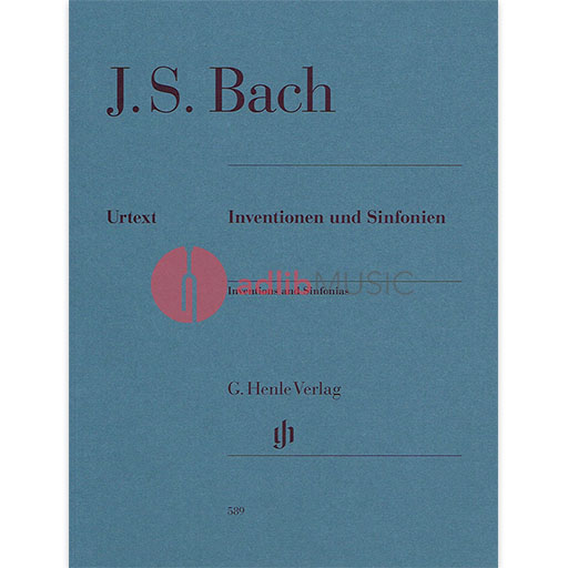 Bach - Inventions and Sinfonias - Piano Solo Henle HN589