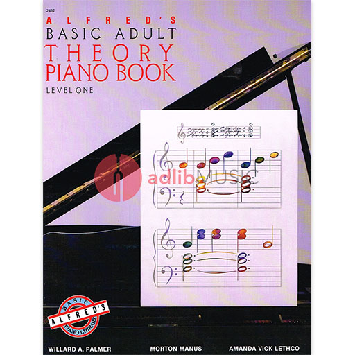 Alfred's Basic Piano Library Adult Theory Book 1 - Piano by Palmer/Manus/Lethco Alfred 2462