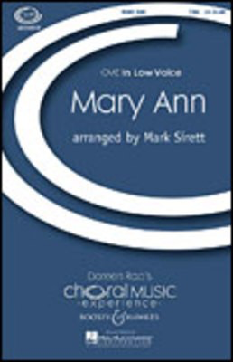 Mary Ann - CME In Low Voice - TTBB Mark Sirett Boosey & Hawkes Octavo