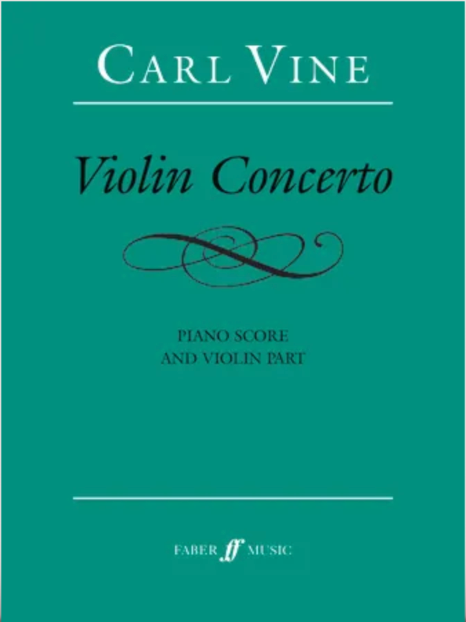 Vine - Violin Concerto - Violin/Piano Accompaniment Faber 0571572278