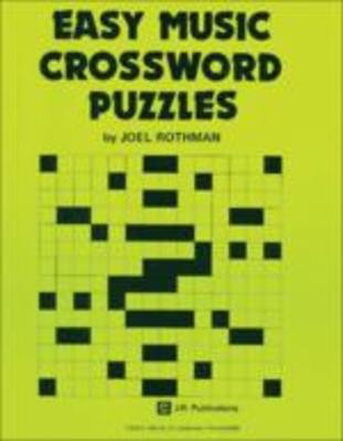 Easy Music Crossword Puzzles Bk 1 - Joel Rothman - Joel Rothman Publications