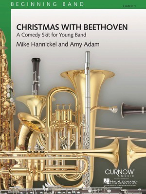 Christmas with Beethoven - Grade 1 - Score Only - Amy Adam|Mike Hannickel - Curnow Music Score