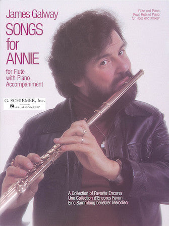 James Galway Songs for Annie - Flute/Piano Accompaniment Schirmer 50335060