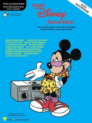 Easy Disney Favorites - Alto Sax Play-Along Pack - Various - Alto Saxophone Hal Leonard