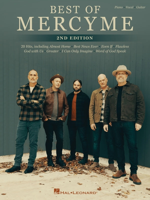 Best of MercyMe 2nd Edition - Piano/Vocal/Guitar PVG Hal Leonard 385971