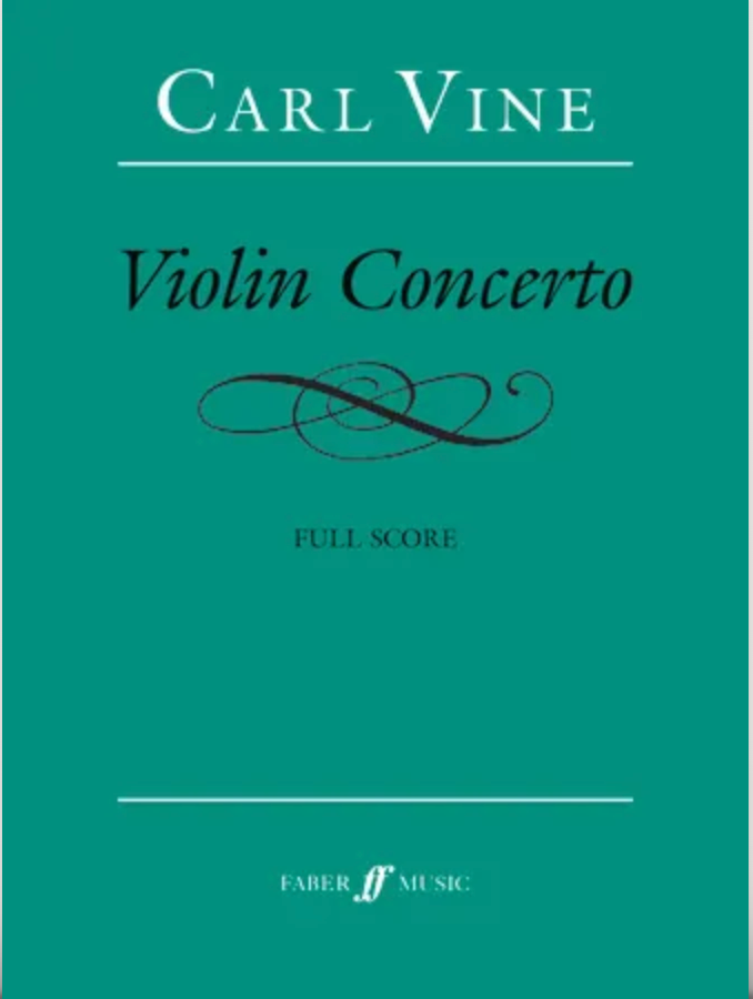 Vine - Violin Concerto - Full Score Faber 057157226X