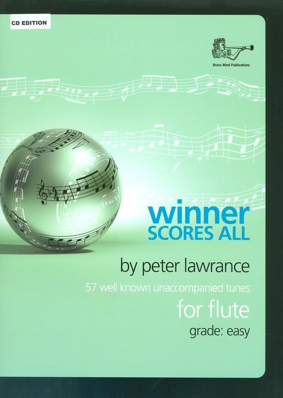 WINNER SCORES ALL FLUTE FOR UNACCOMP WITH CD - FLUTE - BRASSWIND