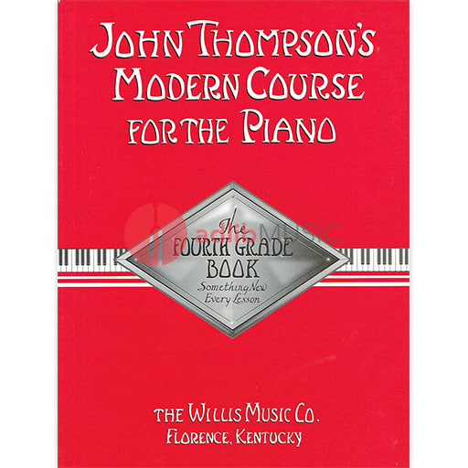 John Thompson's Modern Course for the Piano Grade 4 - Piano Willis 412454