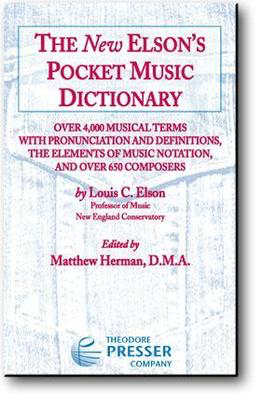 New Elsons Pocket Music Dictionary -