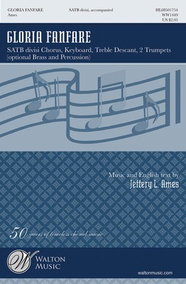 Gloria Fanfare - Jeffery L. Ames - Walton Music Instrumental Parts Score/Parts