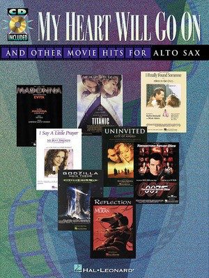 My Heart Will Go On and Other Movie Hits - Various - Alto Saxophone Hal Leonard Saxophone Solo /CD