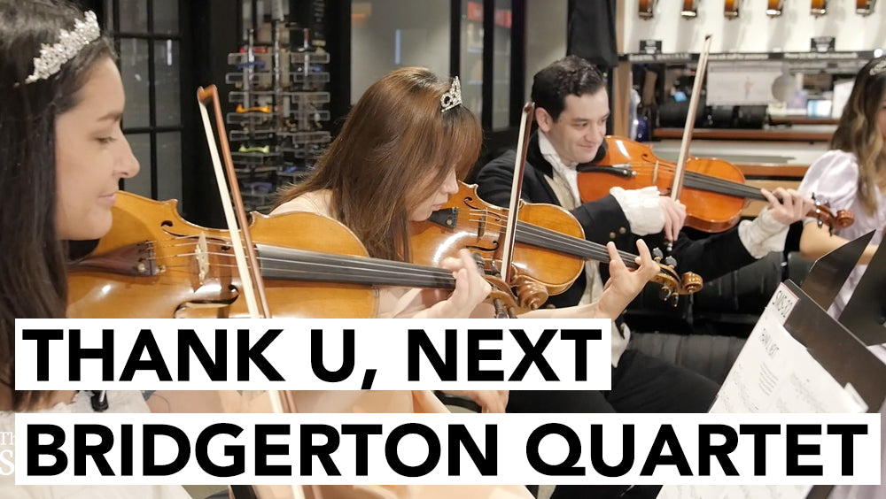 Thank U, Next by Ariana Grande: Bridgerton Cover - Vitamin String Quartet arranged by McMillen Hal Leonard 364637