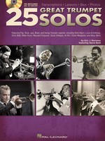 25 Great Trumpet Solos - Transcriptions * Lessons * Bios * Photos - Trumpet Eric J. Morones Hal Leonard Trumpet Solo /CD