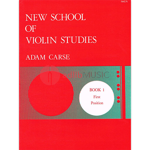 Carse - New School of Violin Studies Book 1 - Violin Stainer & Bell 5642A