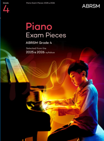 ABRSM Piano Exam Pieces 2025-26 Grade 4 - Piano Book Only ABRSM 9781786016096