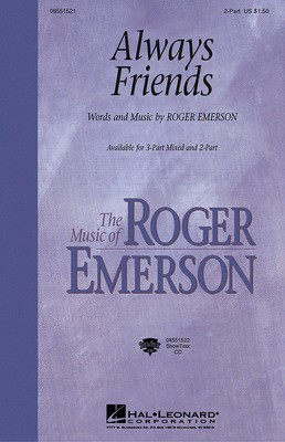 Always Friends - ShowTrax CD - Roger Emerson - Hal Leonard ShowTrax CD CD