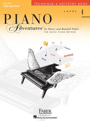 Piano Adventures Level 4 Technique & Artistry Book - Piano by Faber/Faber Hal Leonard 420339