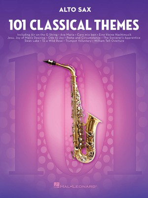 101 Classical Themes - Alto Saxophone Solo - Hal Leonard 155318