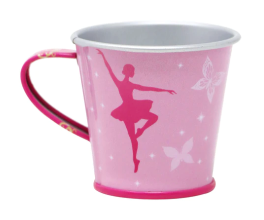 Butterfly Ballet Tin Tea Set