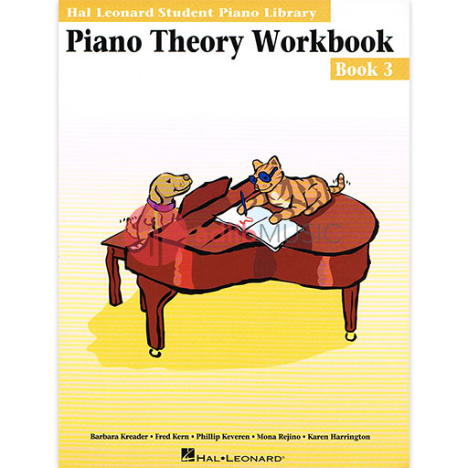 Hal Leonard Student Piano Library Piano Theory Workbook Book 3 - Piano 298025