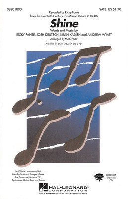 Shine - Mac Huff Hal Leonard Instrumental Parts Parts