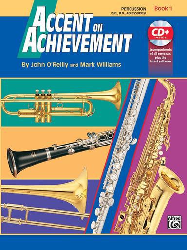 Accent on Achievement Bk 1 Percussion Bk/Cd