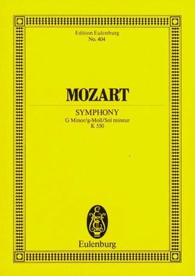 Symphony No. 40 G minor K 550 - Study Score - Wolfgang Amadeus Mozart - Eulenburg Study Score