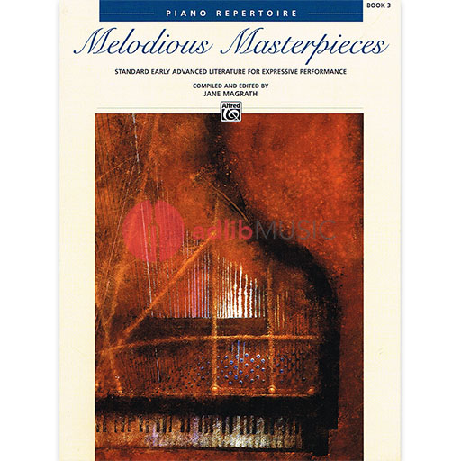 Melodious Masterpieces Book 3 - Easy Piano Alfred 6671