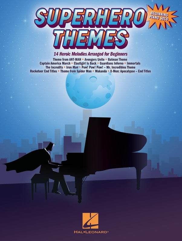 Superhero Themes - Beginning Piano Solo Hal Leonard 362606