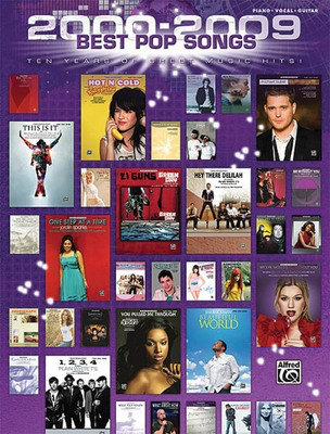 2000-2009 Best Pop Songs - Hal Leonard Piano, Vocal & Guitar