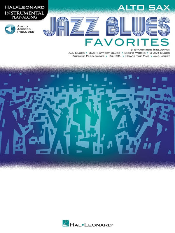 Jazz Blues Favorites For Alto Sax Bk/Ola - Various - Hal Leonard - Alto Saxophone