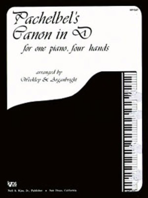 Canon In D Pno Duet Inter Lvl - KJOS